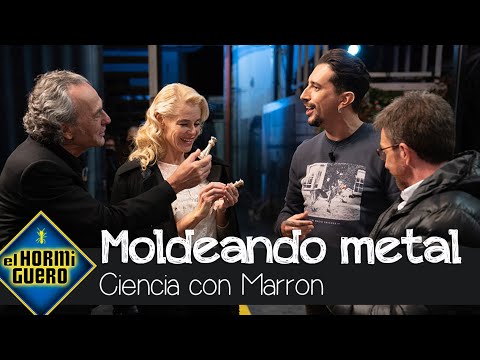 ¿Cómo se moldea el metal? Marron crea una pieza de ajedrez en un minuto - El Hormiguero