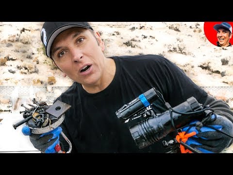 Magnet Fishing POV 45' Deep w/PARALENZ for Lost Valuables Video
