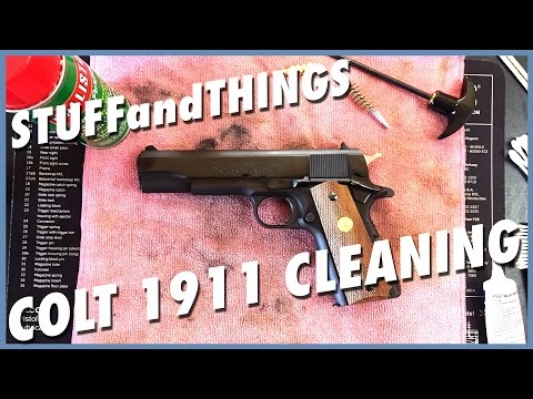 1911 CLEANING -  Colt's MK IV Series 70 Government Model