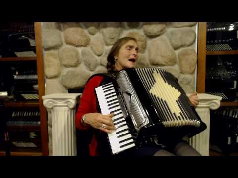 3109 - Black Menghini Piano Accordion LM 41 120 $699