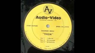 Them - Radio spots for classic Sci-fi flick
