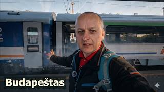 Kelionė Traukiniu į Moldovą.  Lietuva - Budapeštas 1 dalis