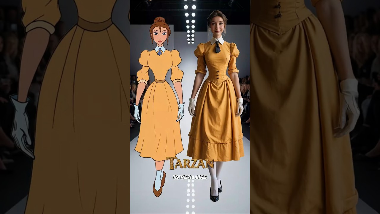 The king of the jungle returns 🌿🐒🏹 This is how Tarzan would look in real life 🤯 #tarzan  #disney