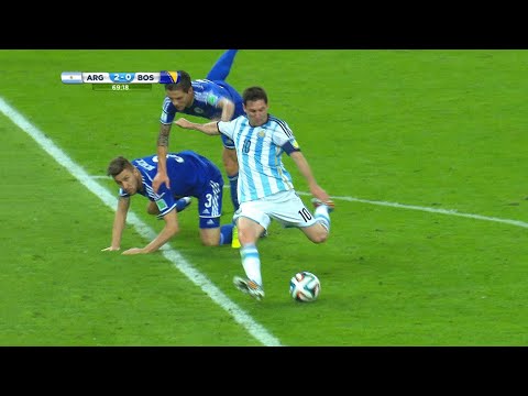 Lionel Messi vs Bosnia & Herzegovina (World Cup 2014) English Commentary