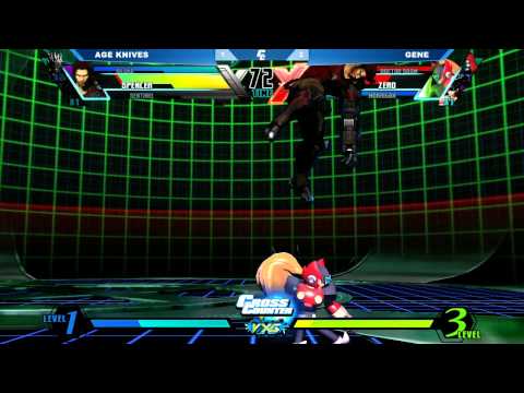 Cross Counter Room @ Evo 2013: @STierKnives vs. Buckethead FT7 Runback - Ultimate Marvel vs Capcom 3