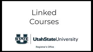 Linked Courses in Banner Registration