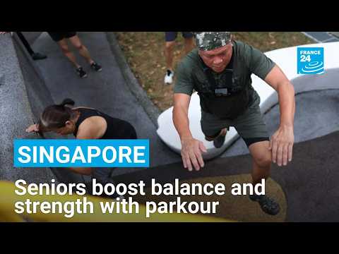 Singapore’s seniors turn to parkour to boost balance and strength