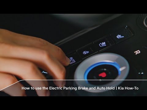 How to use the Electric Parking Brake and Auto Hold | Kia How-To