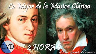 2 HORAS de la Mejor Música Clásica - Mozart, Beethoven, Bach ... Música Clásica Piano Violin
