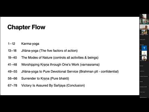 Session 15 - BG Module 3 - HG Sripad Mahaprabhu :Bhakti Shastri : Gachibowli Satsang Group 15-4-2022