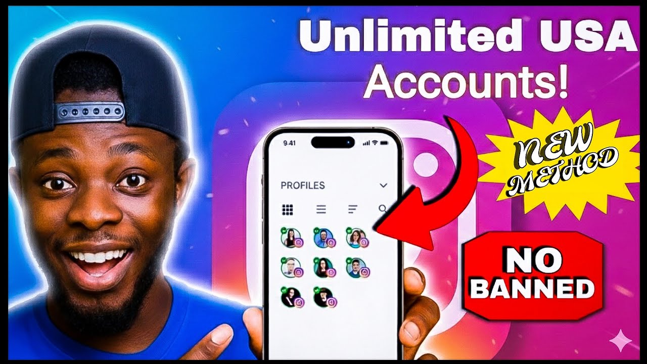 How to Make Unlimited USA Instagram Accounts Using the Best Tools (No Phone)
