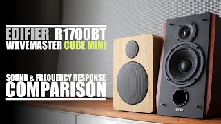Edifier R1700BT  vs  Wavemaster Cube Mini Neo  ||  Sound & Frequency Response Comparison