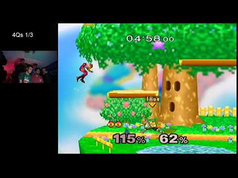 Kidder (Sheik) vs NoPressure (Fox) - Four Quarters Melee #86