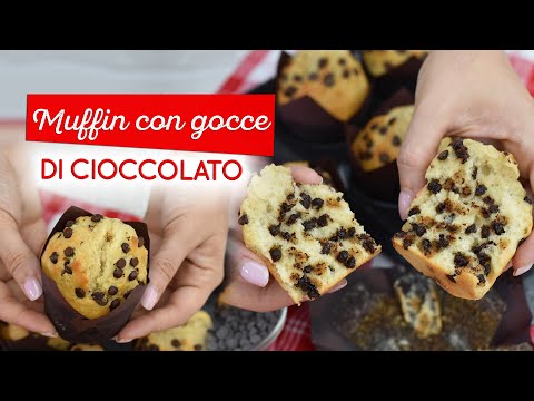 Chocolate chip muffins that don't sink to the bottom!