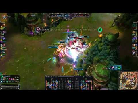 141 Faker Thresh Hook for the enemy, KR LOL Highlight