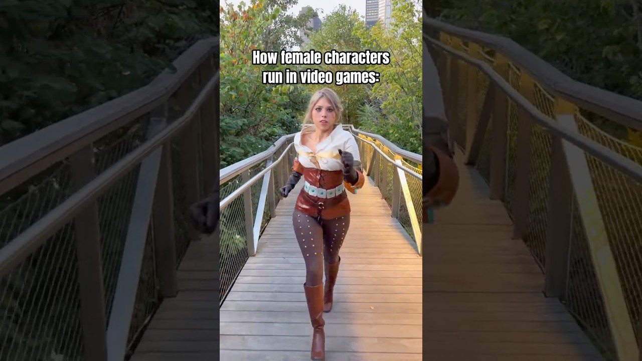 Female video game characters IRL 😅