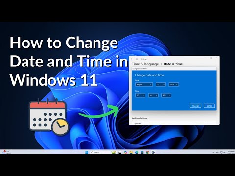 How to Change Date and Time in Windows 11