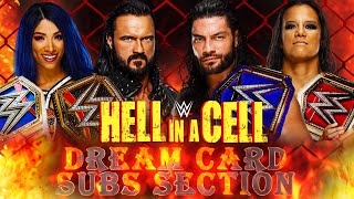 WWE Hell In A Cell 2020  Dream Match Card  Subs Se