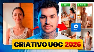 CRIATIVOS UGC PARA LOW TICKET (VEO 3.1 DE GRAÇA + DOWNLOAD FLUXO N8N)