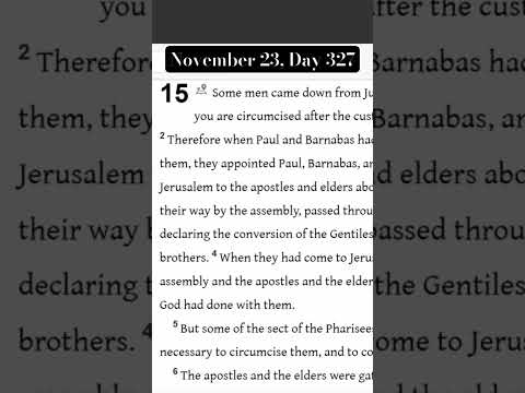 Day 327 of Reading the Bible in Chronological Order!#bible #christmas #jesus #religion #christ #god