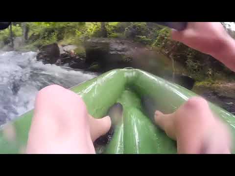 Deadly white water rafting (SCARY)