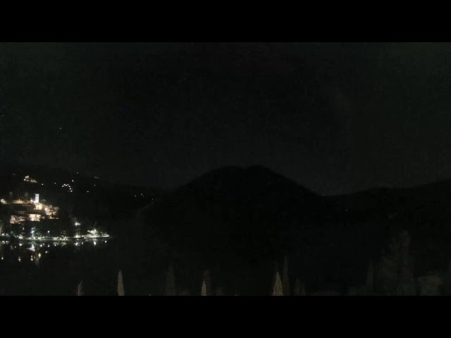 ピエディルーコ湖 @Hotel del Lago di Piediluco
