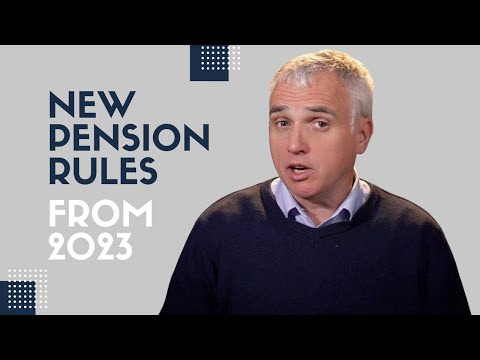 New pension annual allowance rules from April 2023