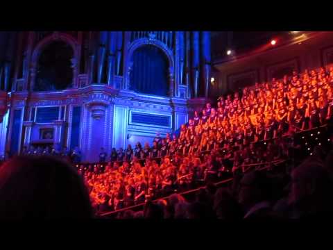 Cornwall Co-Create at the Royal Albert Hall for the last night of the proms, 2013