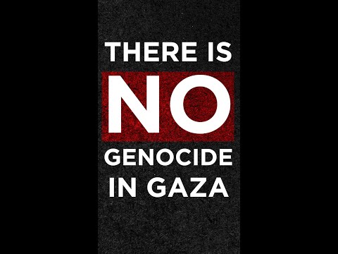 Israel Is Not Committing Genocide