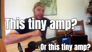 Video thumbnail for Guitar Amp DEMO: AER vs HENRIKSEN (Acoustic) by Mark Stuart GUITARIST