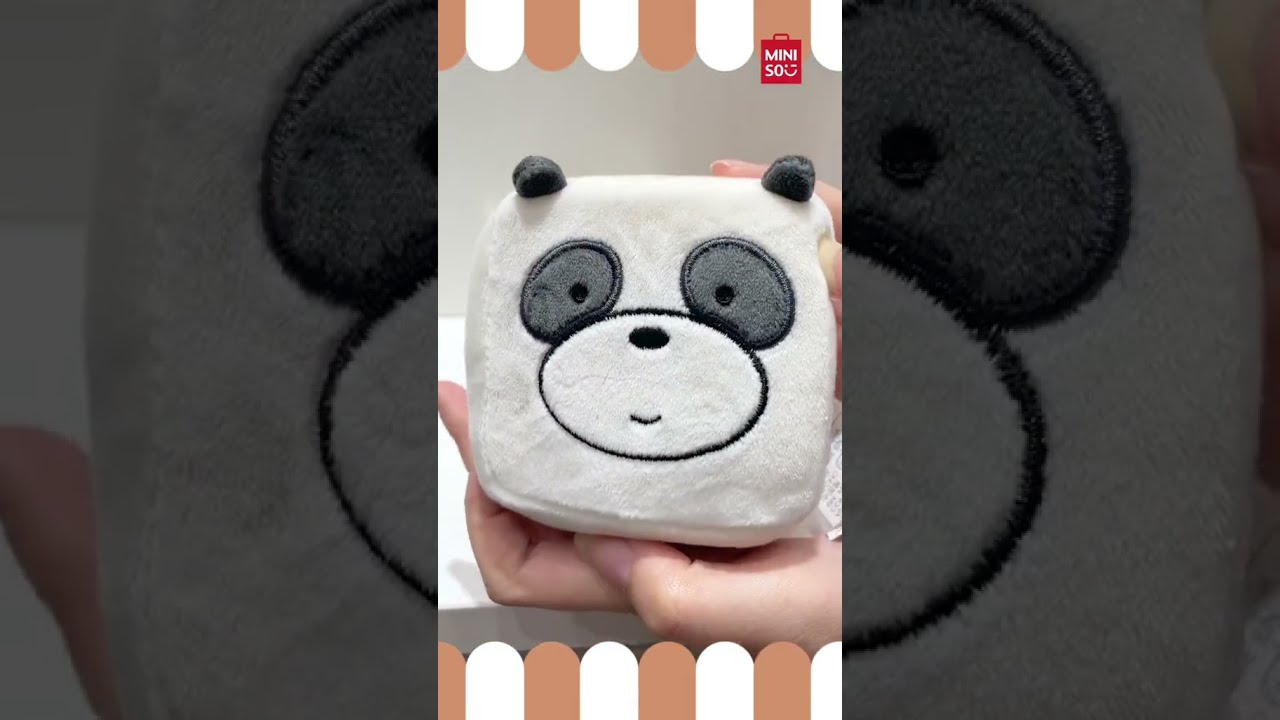 We Bare Bears Stuffed Toy Pendant🥰🥰🥰#minisoaustralia #shorts #webarebears