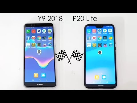 Huawei Y9 2018 Vs Huawei P20 Lite Speed Test Comparison!