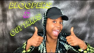 VLOG : SEEING THE OTHER SIDE OF ME BLOOPERS & OUTTAKES