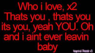 Usher// Make love into the night lyrics on screen!