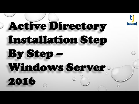 Active Directory Installation Step By Step Tutorial | Windows Server 2016 Tutorial
