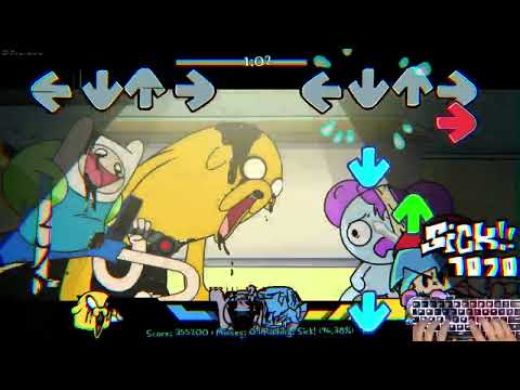 FNF Pibby Apocalypse Finn + Jake - Suffering Siblings (FC) (4k)