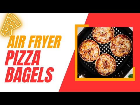 Air Fryer Pizza Bagels