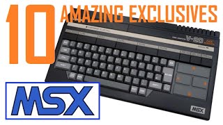 10 Amazing MSX Exclusives