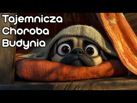 Tajemnicza Choroba Mopsa Budynia 🤒 | Bajka na dobranoc dla dzieci 🌙