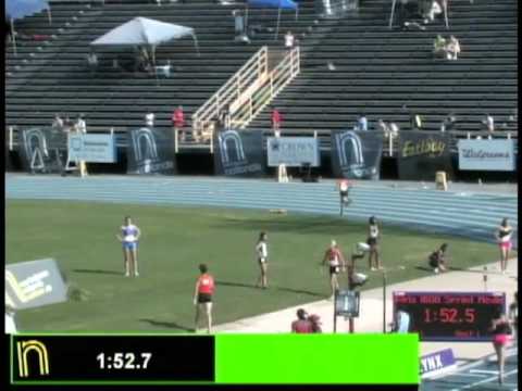 Girls 1600m Sprint Medley Heat 1 - New Balance Outdoor Nationals 2011