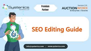 A Guide to Adding and Editing SEO on the AuctionWorx Enterprise