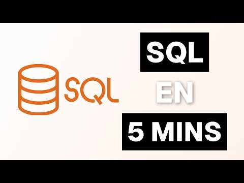 Apprendre le SQL en JUSTE 5 minutes (important)