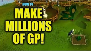 How to make MILLIONS of GP the easy way - OSRS Herb Run Guide