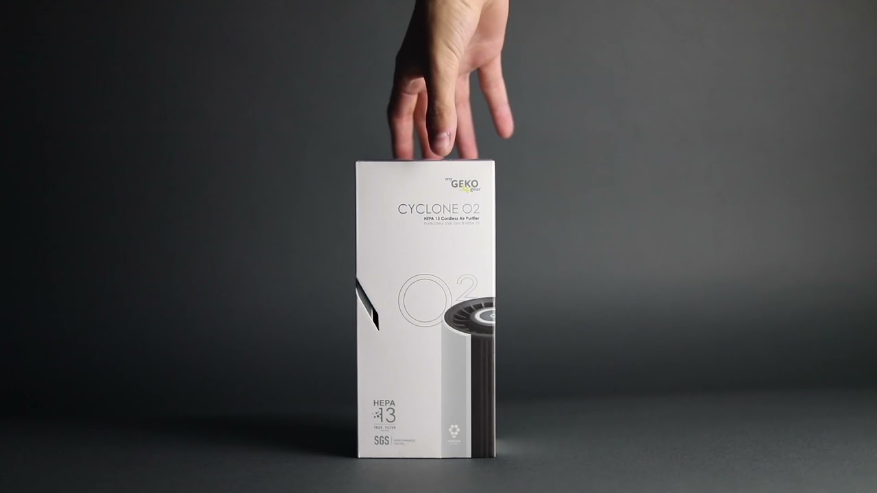 myGEKOgear Cyclone O2 Mini Air Purifier