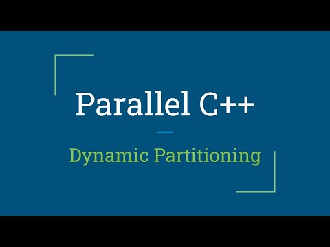 Parallel C++: Dynamic Partitioning