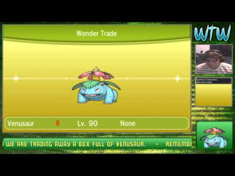 Wondertrade Wednesday #1: Venusaur