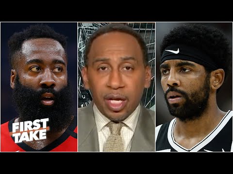 火箭隊用詹姆斯-哈登換取凱里-歐文將是一個糟糕的舉動--Stephen A. | First Take (The Rockets trading James Harden for Kyrie Irving would be a bad move - Stephen A. | First Take)