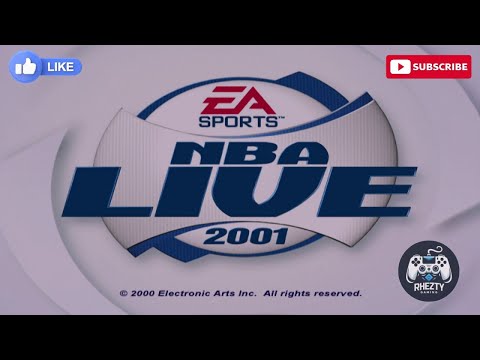 NBA Live 2001 (PS2) – Denver Nuggets vs. Orlando Magic Full Game!