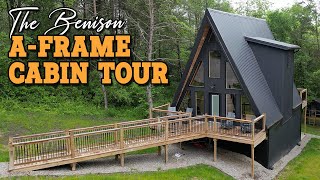 A-Frame Cabin Tour Near Hocking Hills State Park | Cozy Ohio Getaway in the Woods