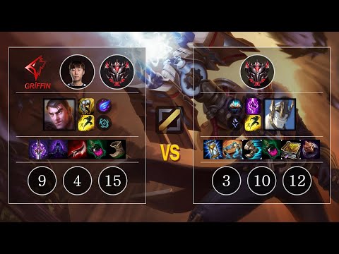 GRF jjun Jayce vs Galio Mid - KR GrandMaster Patch 10.11